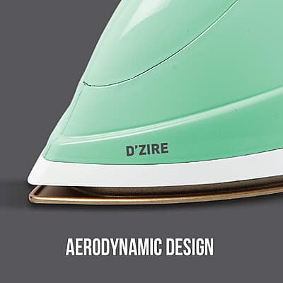 Havells D'zire 1000 watt Dry Iron With American Heritage Sole Plate, Aerodynamic Design