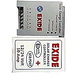EXIDE 10 Amp 12/24 Volt Solar Charge Controller EXIDE 10 Amp 12/24 Volt Solar Charge Controller