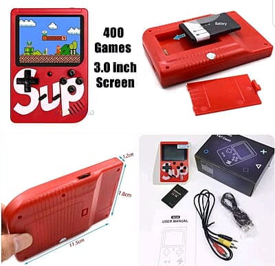 Video Game Console, Retro Mini Game with 400 Retro Games Video Game Console, Retro Mini Game with 400 Retro Games