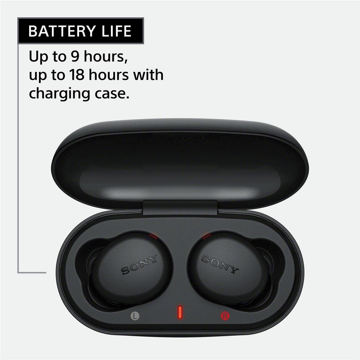 Sony Buds Replacement Charging Case , Wireless Charging Case Support Bluetooth Pairing, Wireless (Earbuds Not Included) Sony Buds Replacement Charging Case , Wireless Charging Case Support Bluetooth Pairing, Wireless (Earbuds Not Included)