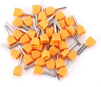 4 sq.mm Twin Insulated Ferrule (ORANGE) Pack of 10