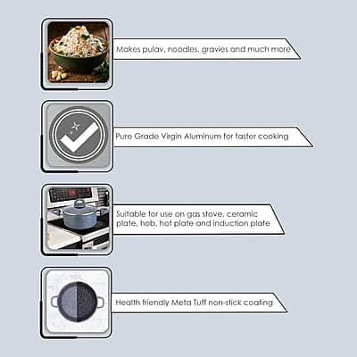 Wonderchef Granite Die-Cast Non-Stick 6-Piece Casserole Set with Lids Red Wonderchef Granite Die-Cast Non-Stick 6-Piece Casserole Set with Lids Red