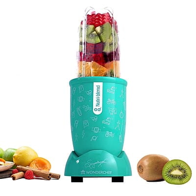 Wonderchef Nutri-blend GO, 22000 RPM 400 W 1 Unbreakable Jar