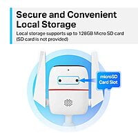 TP-LINK 3MP 1296p High Definition Outdoor CCTV Security Wi-Fi Smart Camera