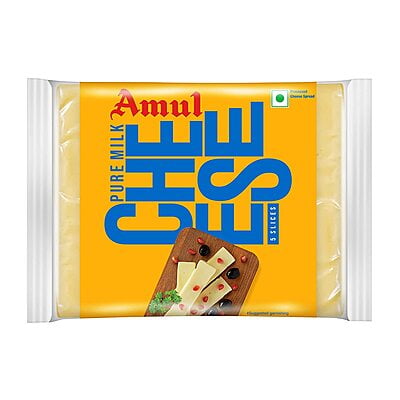 Amul Cheese Slices, 100g (5 slices)