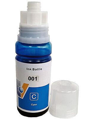 001 Refill Ink for EPSON L4150/L4160/L6160/L6170/L6190 Printers (Cyan) 001 Refill Ink for EPSON L4150/L4160/L6160/L6170/L6190 Printers (Cyan)