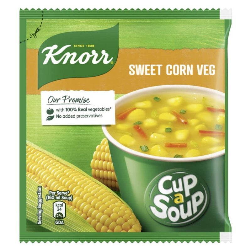 Knorr Sweet Corn Veg Soup, 10g Knorr Sweet Corn Veg Soup, 10g