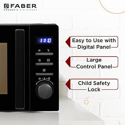 Faber FMW Instacook 30C Standalone 29L Microwave Oven  900W