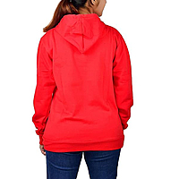 Sublimation Printed Hoodies Red Colour Men's and Women's Long Hooded Neck Sweatshirt Hoodies