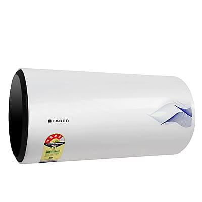 Faber Jazz 15L Horizontal (LH) Storage Water Geyser Temperature Control (30-75°C) 2000W