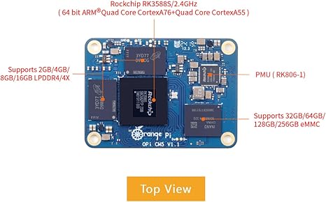 ORANGE PI CM5 8GB RAM 32G EMMC