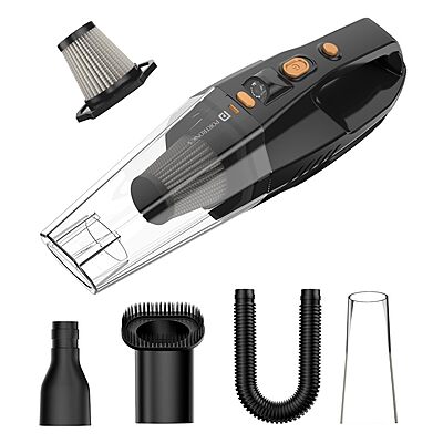 Portronics Mopcop Rechargeable Handheld Vacuum Cleaner for Home & Car