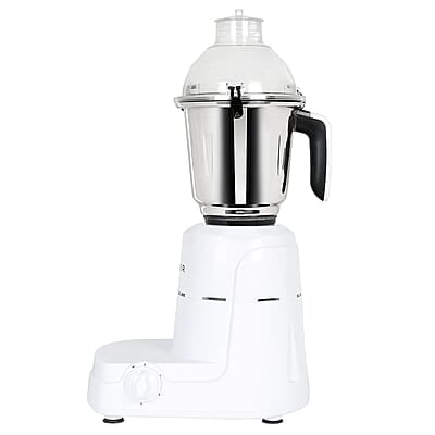 Faber Vogue 600W Blender Mixer Grinder, 3 SS Clip Lock Jars and Blades Copper Motor, up to 19000 RPM Speed