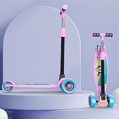 Lifelong LLKS03 Foldable Kick Skating Cycle Skate Scooter for Kids(Max User Weight: 50Kg)