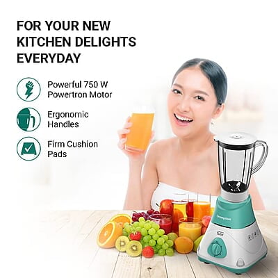 CROMPTON QUBE 3J 750W POWERTRON MOTOR MIXER GRINDER MOTOR VENT-X TECHNOLOGY