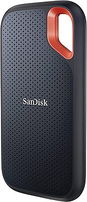 SanDisk Extreme 2TB Portable SSD, 1050MB/s Read, 1000MB/s Write, IP65โ SDSSDE61-2T00-G25 SanDisk Extreme 2TB Portable SSD, 1050MB/s Read, 1000MB/s Write, IP65โ SDSSDE61-2T00-G25