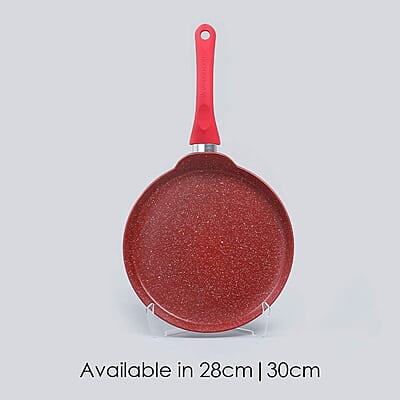 Wonderchef Royal Velvet 30 cm Non-Stick Dosa Tawa 3 mm Virgin Grade Aluminium