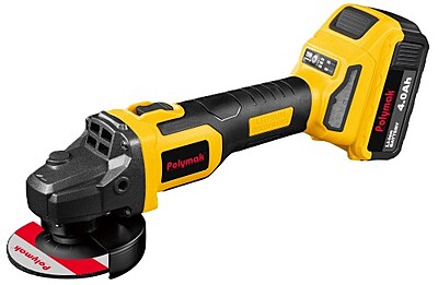 Polymak Cordless Angle Grinder 18 Volts