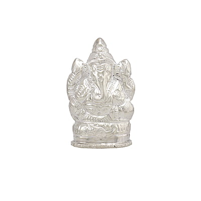 Silver Lord Ganesh Idol, Statue