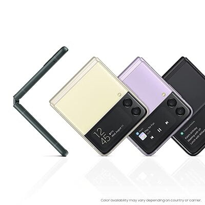 Samsung Galaxy Z Flip3 5G (Lavender, 8GB RAM, 256 Gh Storage)