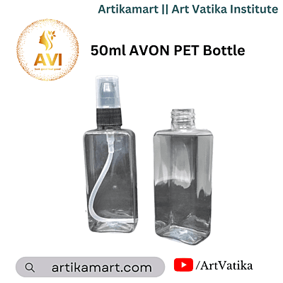 50ml SQUARE PET Bottle CLEAR - 20mm Neck 50ml SQUARE PET Bottle CLEAR - 20mm Neck