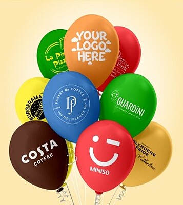 Set of -2000 Pcs Custom Latex Balloons with Logo for Events, Advertising, Promotions, and Parties Set of -2000 Pcs Custom Latex Balloons with Logo for Events, Advertising, Promotions, and Parties