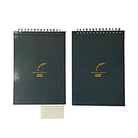 Fountain pen book 5.5×8.5 inch wiro bound with perforation (BLANK)