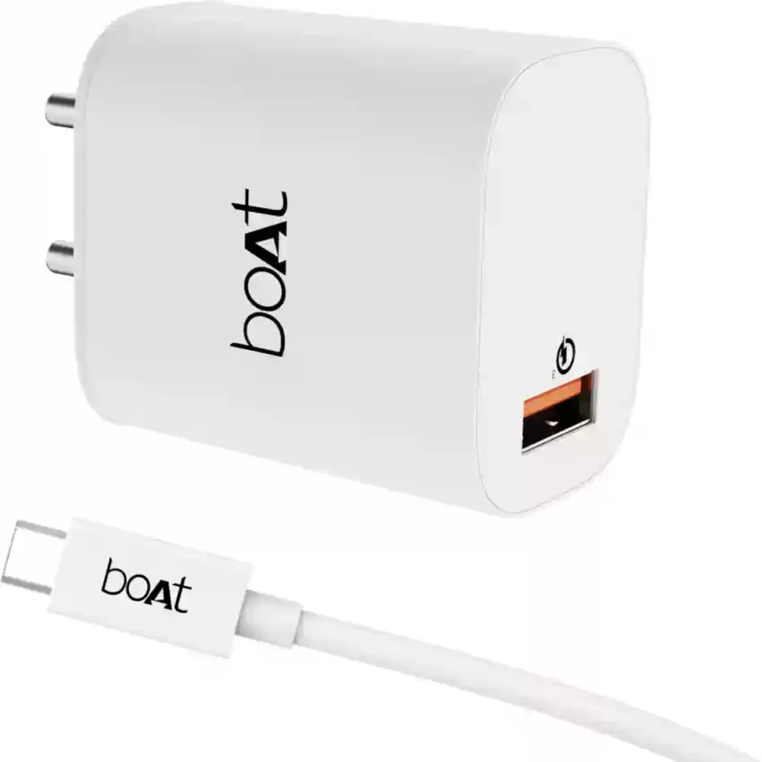 boAt WCD QC3A Charger with Type C Cable