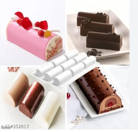 9 Cavities Log Mold Swiss Roll