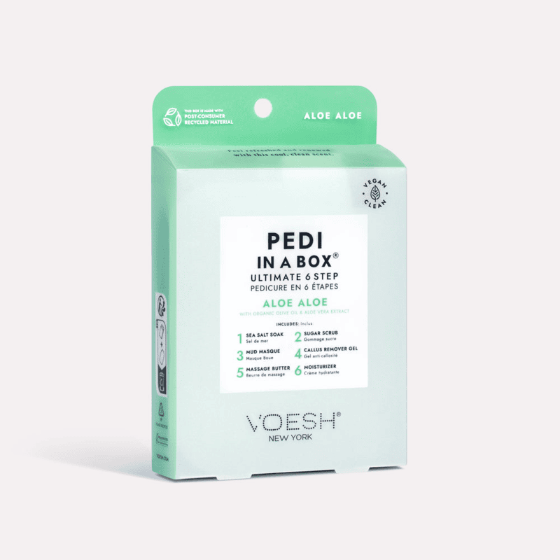 Pedi in a Box Ultimate 6 Step - Aloe Aloe Pedi in a Box Ultimate 6 Step - Aloe Aloe