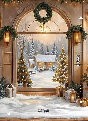 Christmas Archway - Portrait (PRE-ORDER)