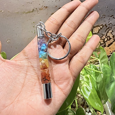 Seven Chakra Keychain Seven Chakra Keychain