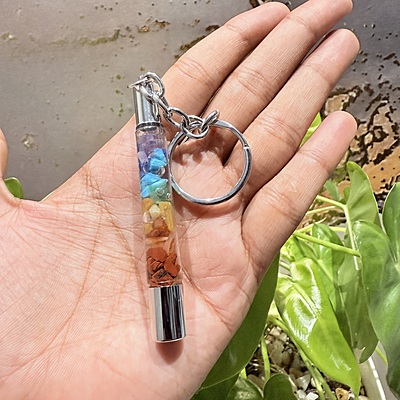 Seven Chakra Keychain Seven Chakra Keychain