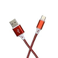 Champion 65W SuperVOOC Type-C Data Sync & Fast Charging Cable , Compatible with Samsung, Mi, Realme, Oppo, Vivo, OnePlus, Nothing Devices, Braided, 100cm (Red) Champion 65W SuperVOOC Type-C Data Sync & Fast Charging Cable , Compatible with Samsung, Mi, Realme, Oppo, Vivo, OnePlus, Nothing Devices, Braided, 100cm (Red)