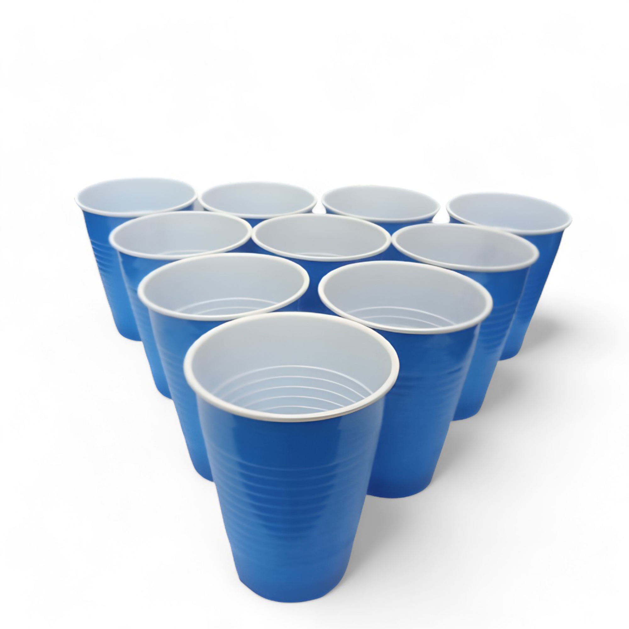 Set of 10 Blue Pong Glasses | 450ml Reusable Party Drinking Cups | Eco-Friendly Pong Cups for Parties & Games | Perfect for Parties, Events, and Games (Blue) Set of 10 Blue Pong Glasses | 450ml Reusable Party Drinking Cups | Eco-Friendly Pong Cups for Parties & Games | Perfect for Parties, Events, and Games (Blue)