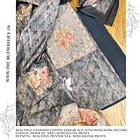 CHANDERI COTTON SALWARS APFCCHA23538 CHANDERI COTTON SALWARS APFCCHA23538
