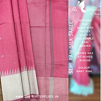 SEMI RAW SILK SAREE MRSSRSS22515 SEMI RAW SILK SAREE MRSSRSS22515