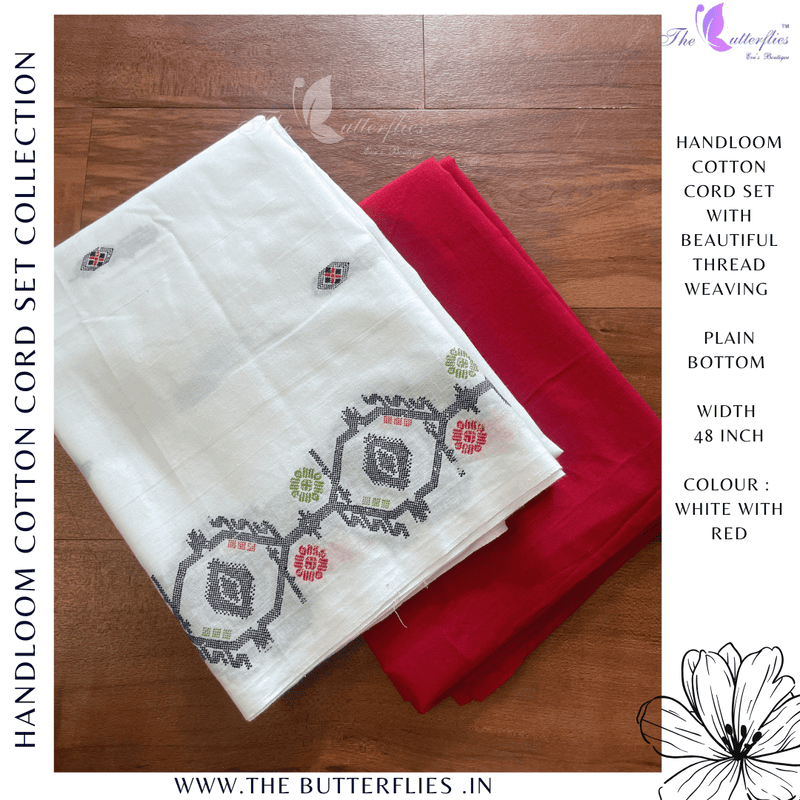 HANDLOOM COTTON CORD SET MAHCHAC24393 HANDLOOM COTTON CORD SET MAHCHAC24393
