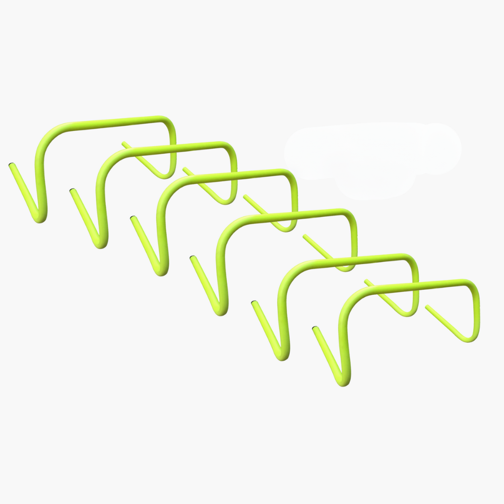 6 inch Agility Hurdle/Speed Hurdle (Set of 6)