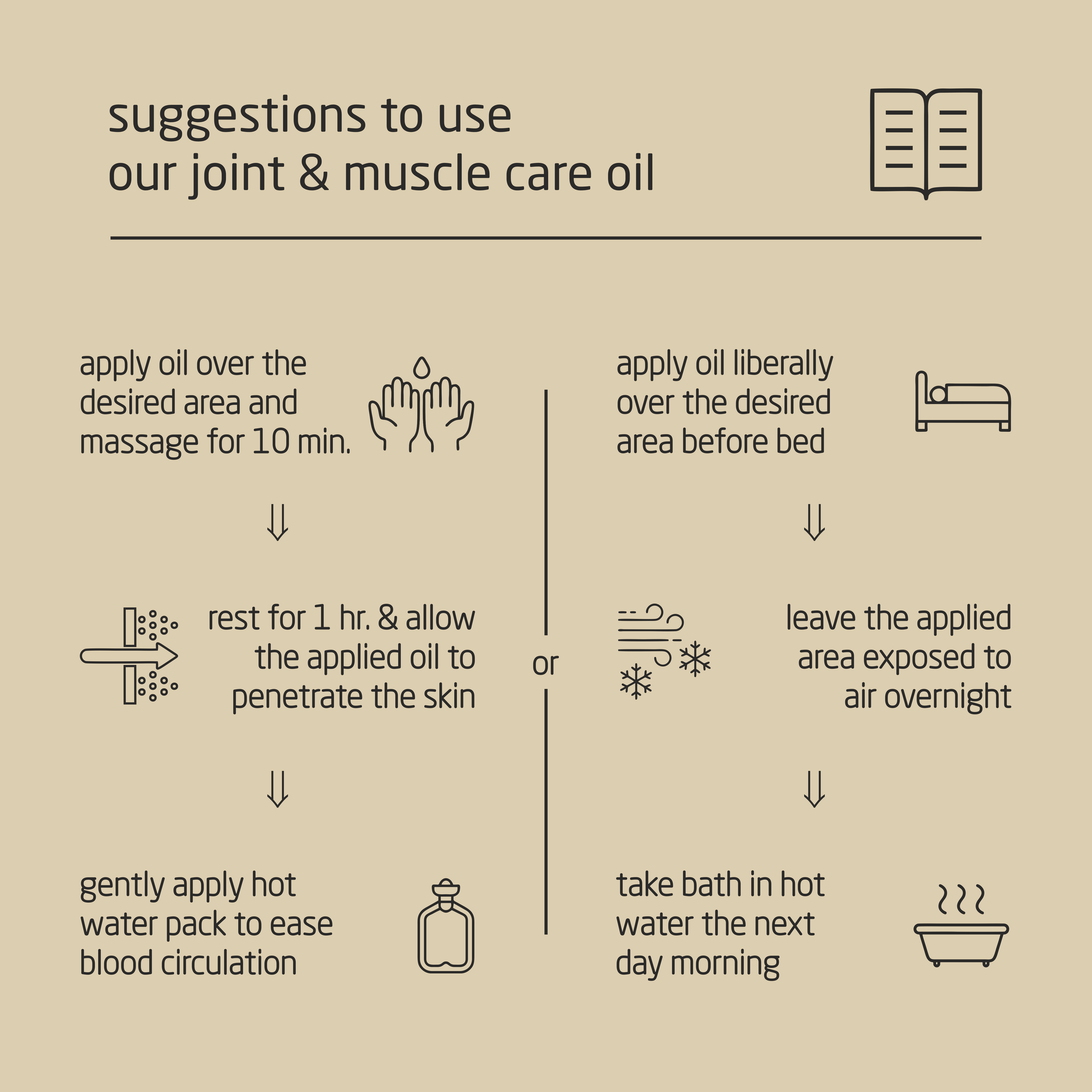 Premium Herbal Cold-Infused Joint & Muscle Care Oil - 100ml Premium Herbal Cold-Infused Joint & Muscle Care Oil - 100ml