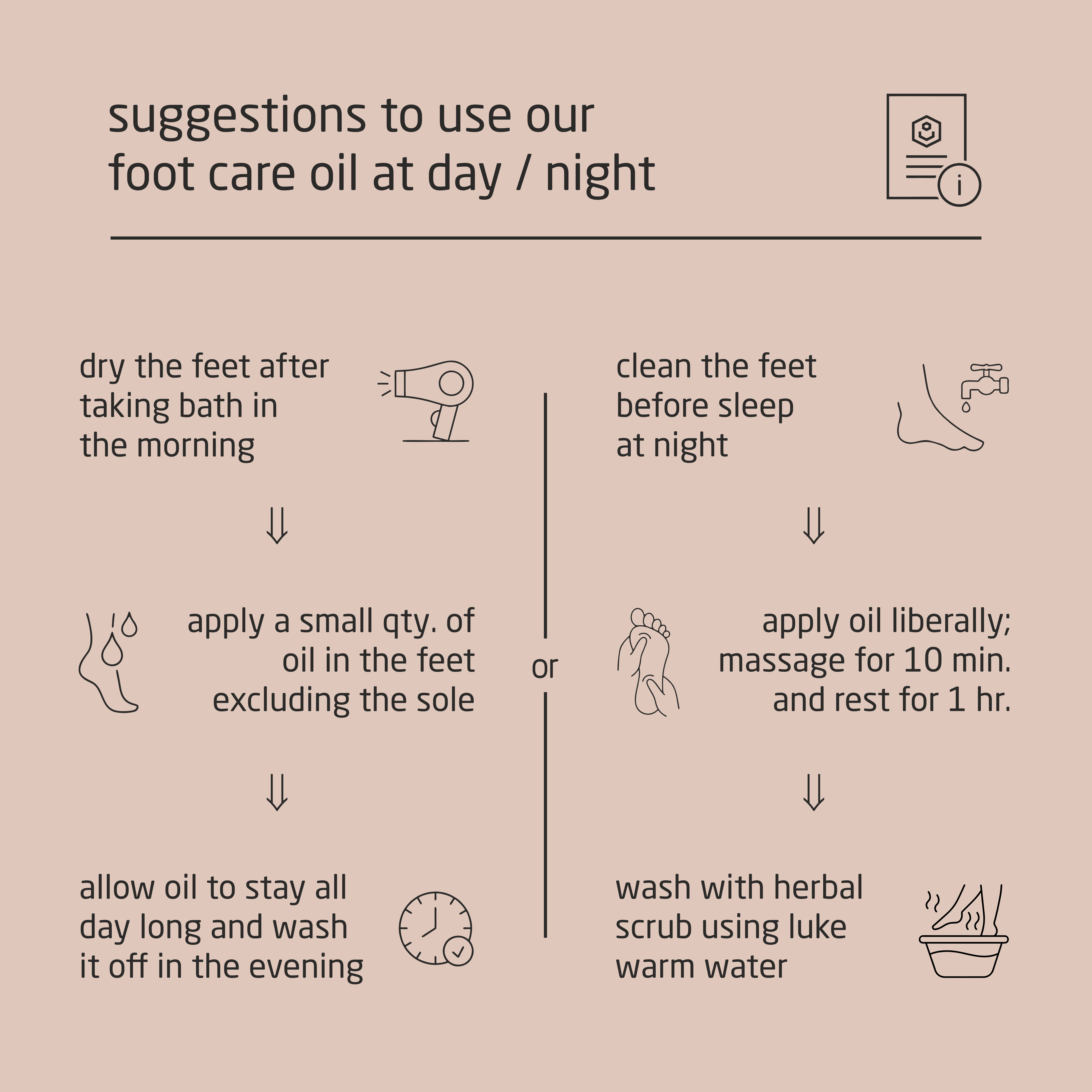 Premium Herbal Cold-Infused Foot Care Oil - 100ml Premium Herbal Cold-Infused Foot Care Oil - 100ml