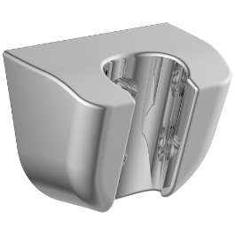 HF-01 Brass Round Health Faucet With Hook & 1.2 Mtr. S.S. Tube (Ivory)