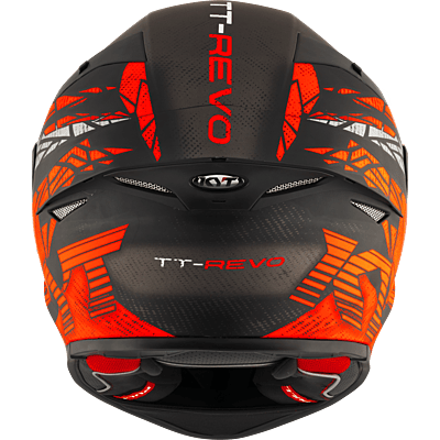 KYT TT-REVO Combustion Matt Red
