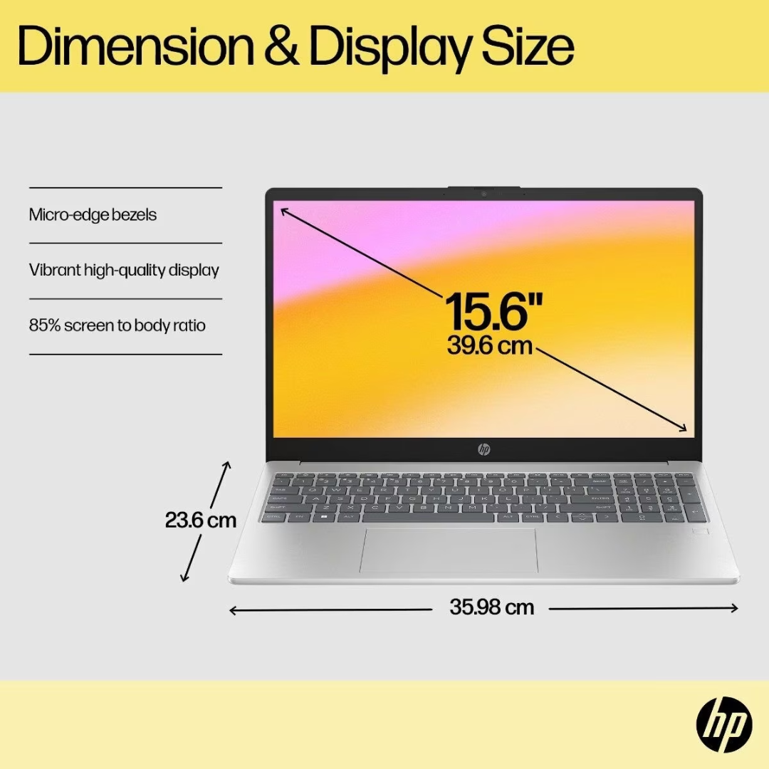 HP Laptop 15-FD0154AU, AMD Ryzen 3 (15.6) , Silver HP Laptop 15-FD0154AU, AMD Ryzen 3 (15.6) , Silver