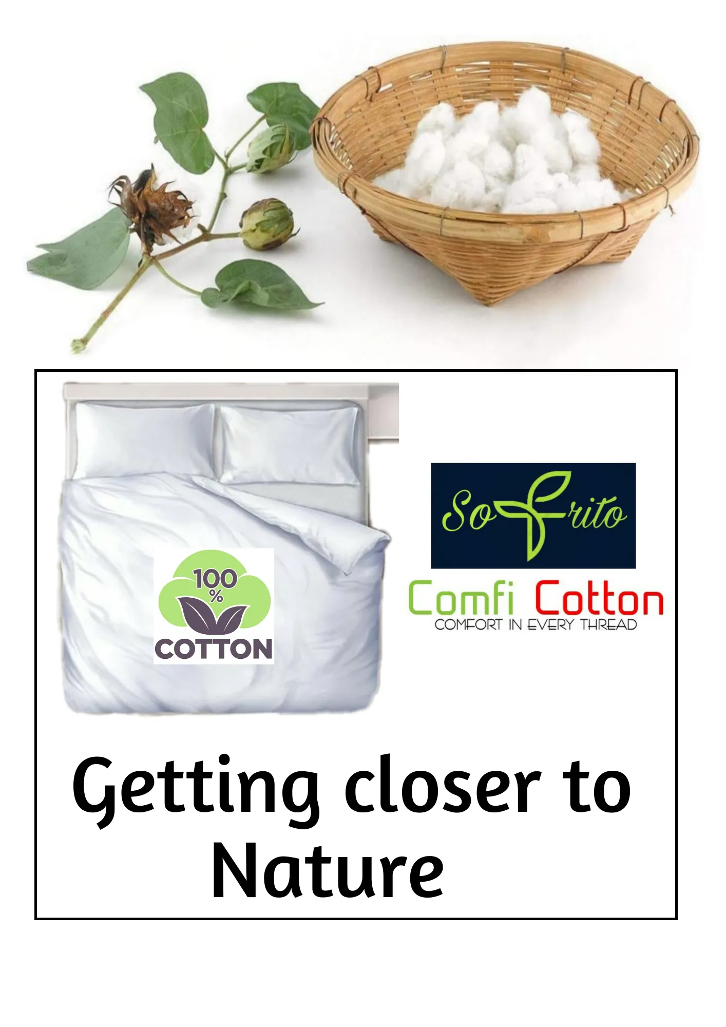 100% Cotton Fitted Bedsheet - 300 TC Percale - Plain - White 100% Cotton Fitted Bedsheet - 300 TC Percale - Plain - White