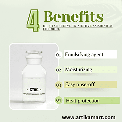 CTAC : Cetyl Trimethyl Ammonium Chloride CTAC : Cetyl Trimethyl Ammonium Chloride