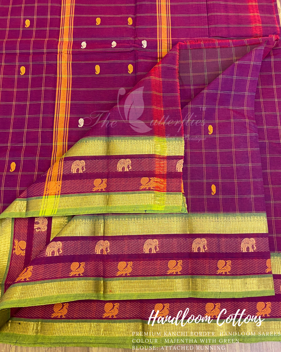 HANDLOOM COTTON SAREE KRSSHCS24033