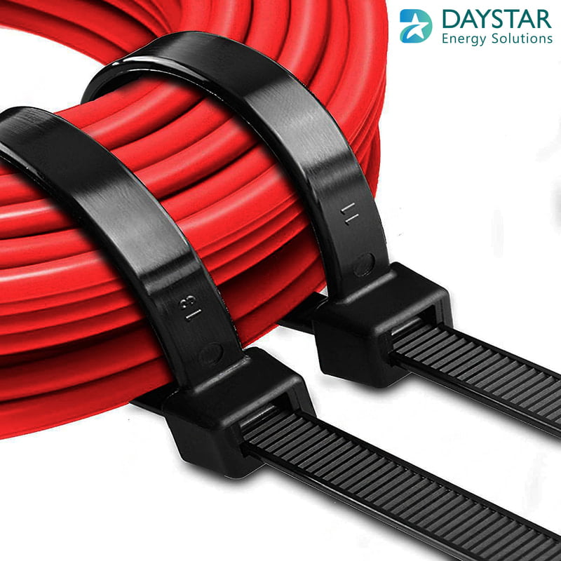 Daystar UV Resistant Cable Tie 100mm x2.5mm (Qty- 100 Nos) 1 pack Daystar UV Resistant Cable Tie 100mm x2.5mm (Qty- 100 Nos) 1 pack