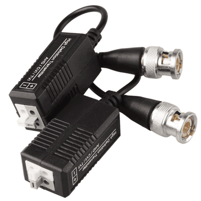 AD-VB-376 CCTV Passive Video Balun Transmitter & Transceiver with Cable for 1080P TVI/CVI/TVI/AHD/960H DVR AD-VB-376 CCTV Passive Video Balun Transmitter & Transceiver with Cable for 1080P TVI/CVI/TVI/AHD/960H DVR