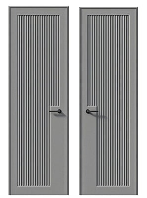 HDHMR Fluted Doors HFD1006